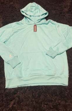 Kangol Men's Plush Fleece Hoodie Green